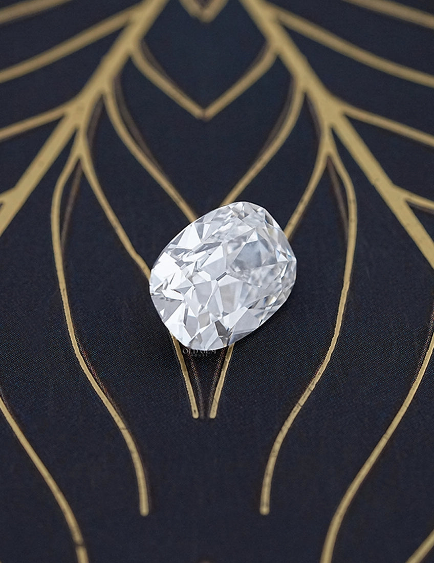 Old Mine Cushion Cut Diamond - 6.00 Carat Lab Grown Diamond