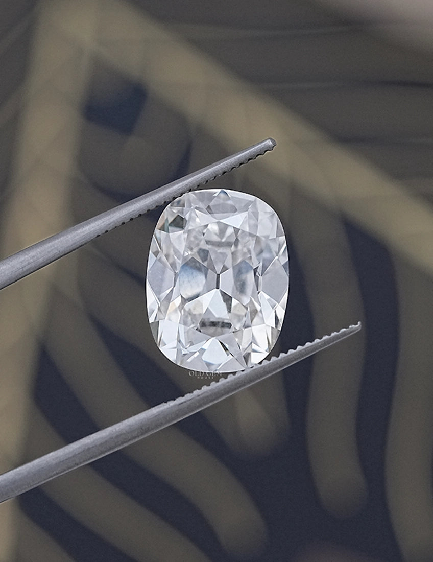 Old Mine Cushion Cut Diamond - 6.00 Carat Lab Grown Diamond