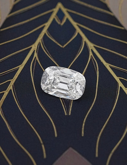 Certified Old Mine Cushion Cut Diamond - 8 Carat Lab Grown Diamond