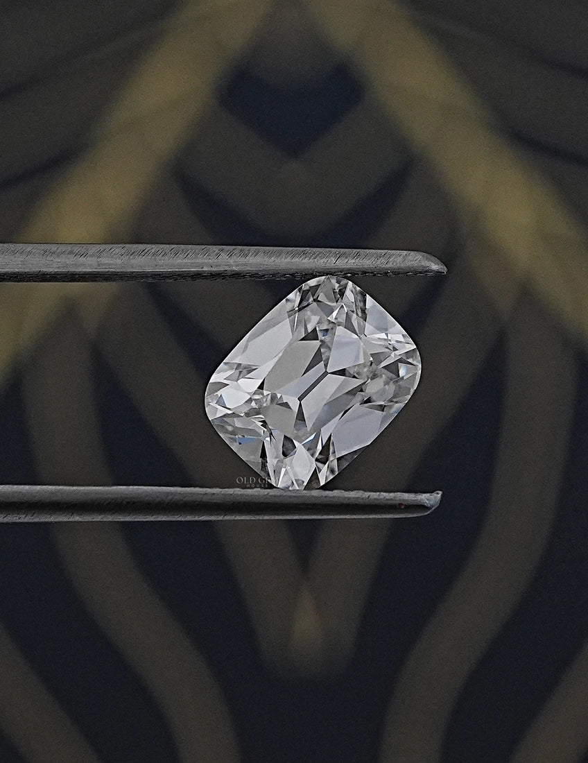 Old Mine Cushion Cut Lab Grown Loose Diamond Lab Grown Diamond