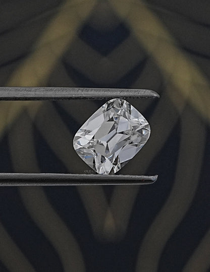 Old Mine Cushion Cut Lab Grown Loose Diamond Lab Grown Diamond