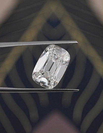 Certified Old Mine Cushion Cut Lab Grown Diamond Lab Grown Diamond
