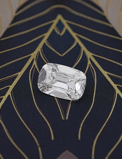 Certified Old Mine Cut Lab Grown Diamond - 10 Carat Lab Grown Diamond