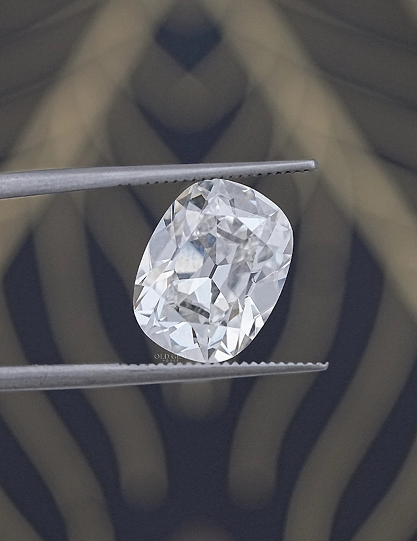 Old Mine Cushion Cut Diamond - 6.00 Carat Lab Grown Diamond