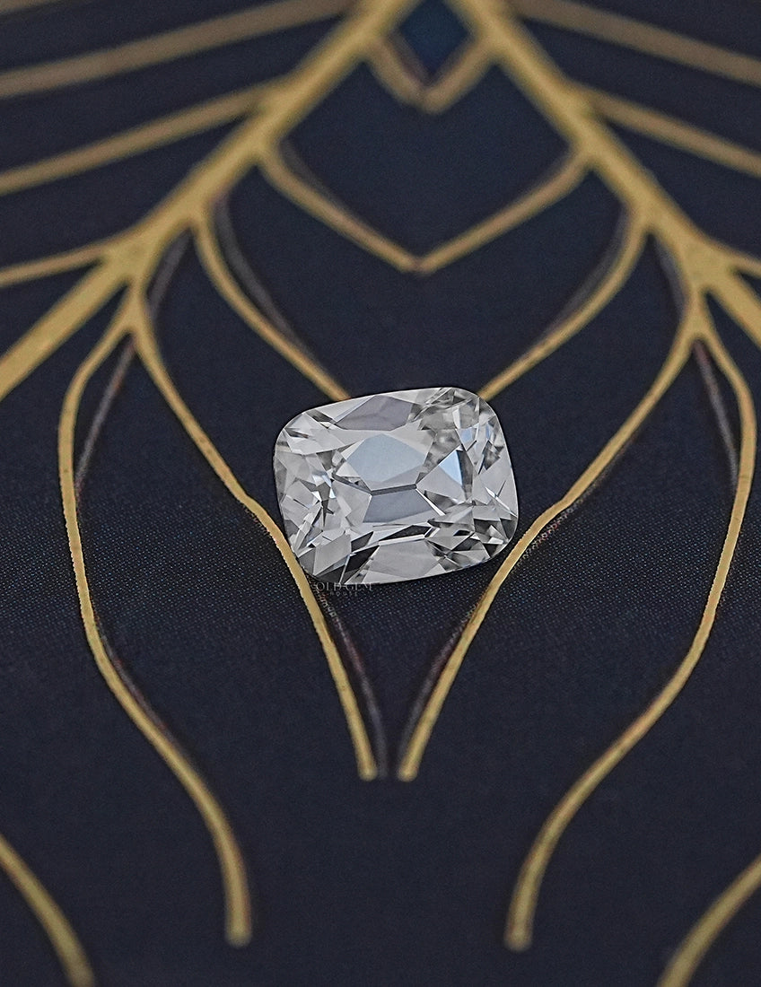 Old Mine Cushion Cut Lab Grown Loose Diamond Lab Grown Diamond