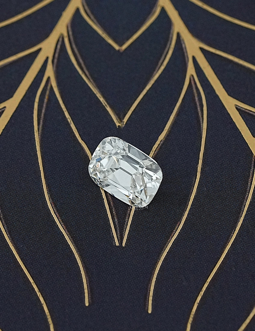 3.30 CT Old Mine Cushion Lab Loose Diamond Lab Grown Diamond