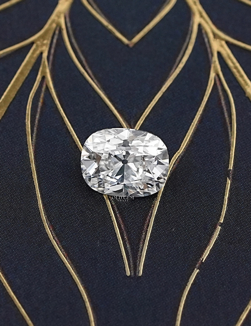 Old Mine Cushion Cut Lab Grown Diamond