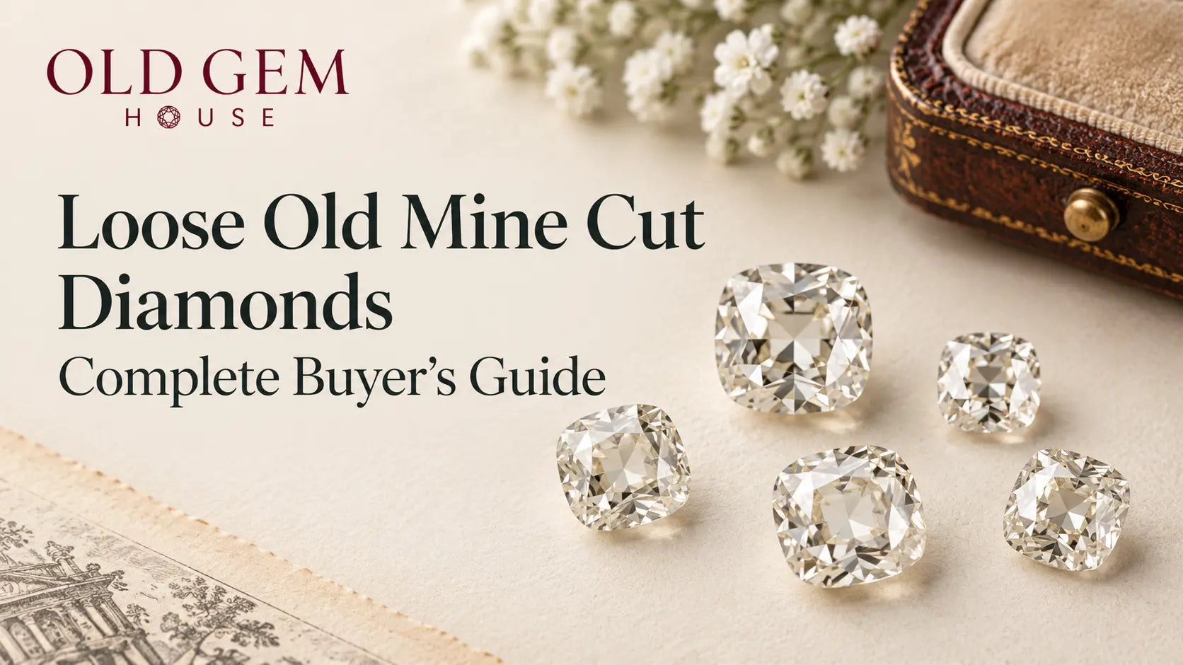 Loose Old Mine Cut Diamonds: Complete Buyer's Guide 2026