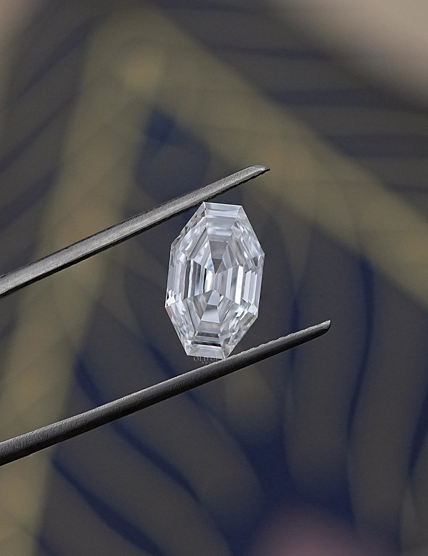 3.20 CT Old Mine Octagon Lab Loose Diamond Lab Grown Diamond