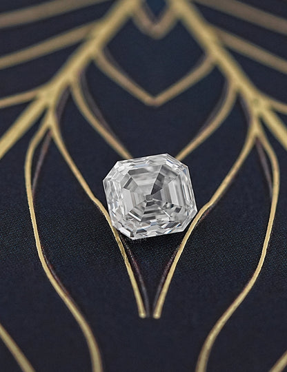 Old Mine Emerald Cut Lab Grown Diamond - 3.00 CT Lab Grown Diamond