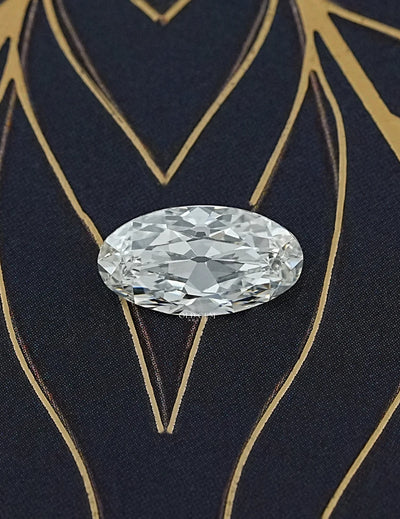 Old Mine Moval Cut Lab Grown Loose Diamond
