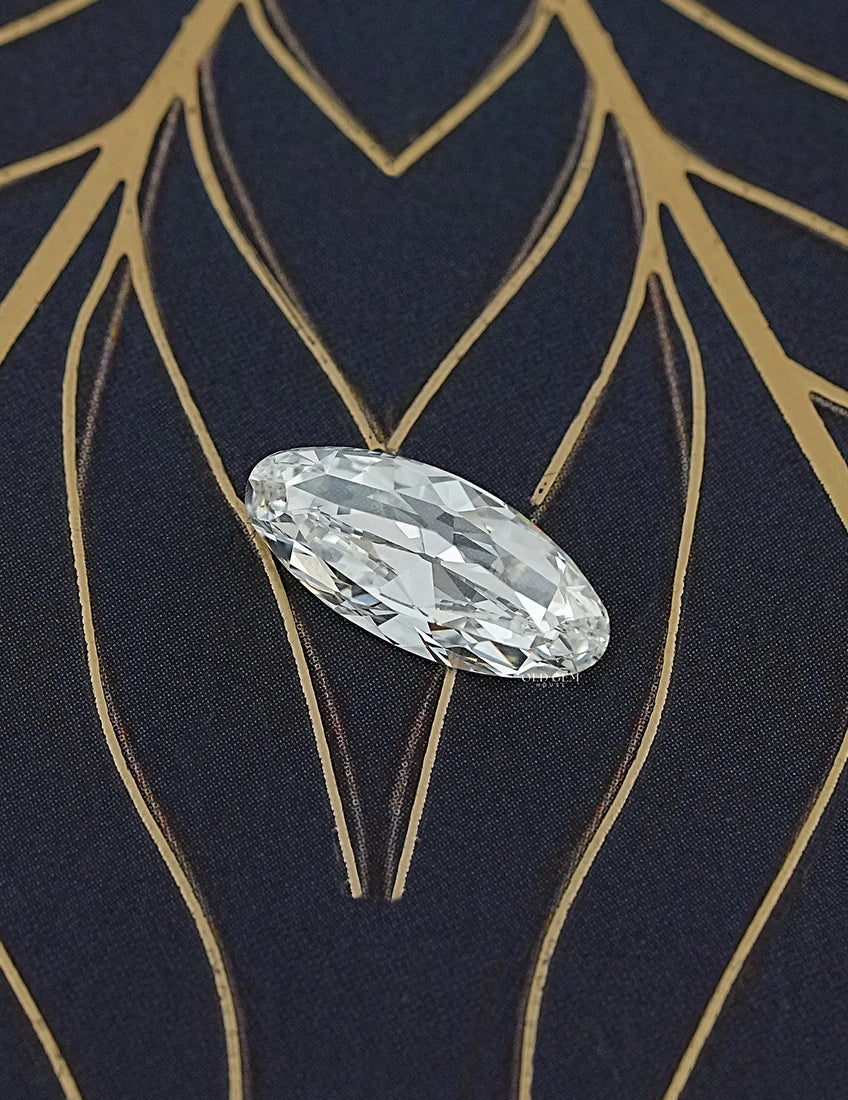 Old Mine Moval Cut Lab Grown Diamond Lab Grown Diamond