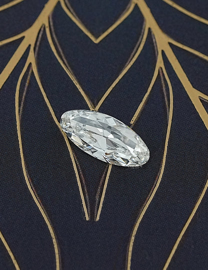 Old Mine Moval Cut Lab Grown Diamond Lab Grown Diamond