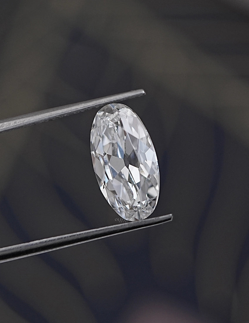 Old Mine Moval Cut Lab Diamond Loose Lab Grown Diamond