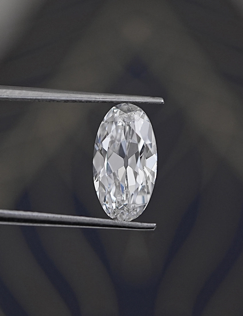 Old Mine Moval Cut Lab Diamond Loose Lab Grown Diamond