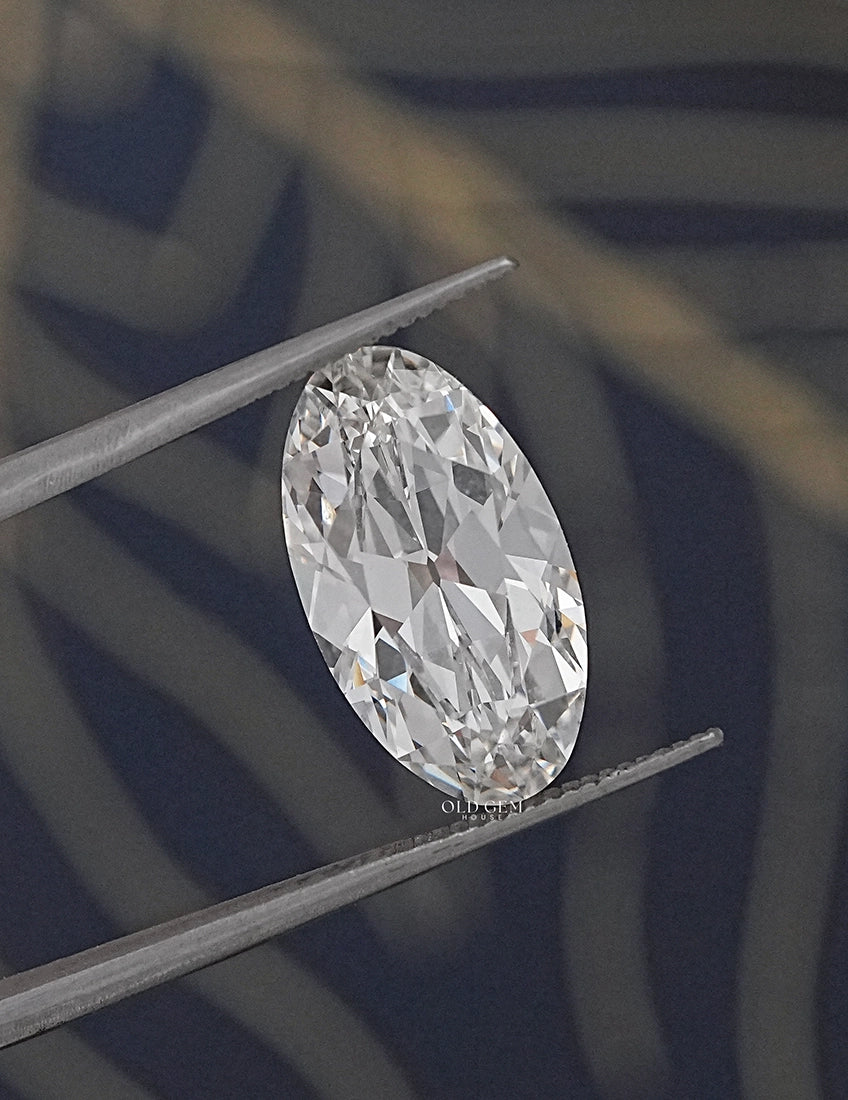 4.10 Carat Old Mine Moval Lab Grown Diamond