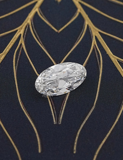 4.10 Carat Old Mine Moval Lab Grown Diamond