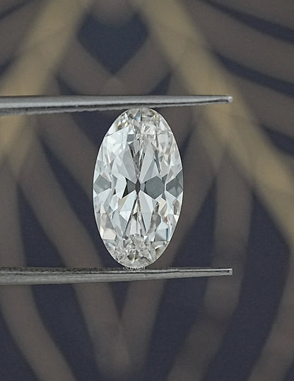 Old Mine Moval Lab Grown Loose