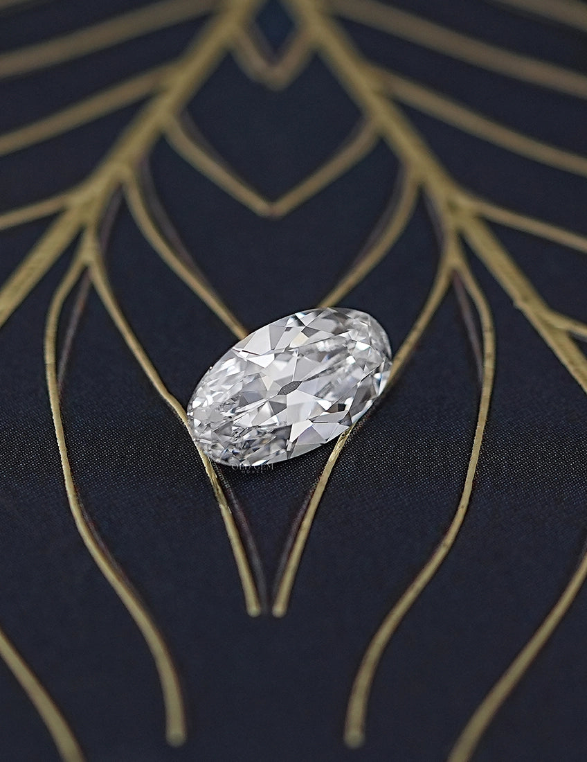 Old Mine Moval Cut Lab Diamond Loose Lab Grown Diamond