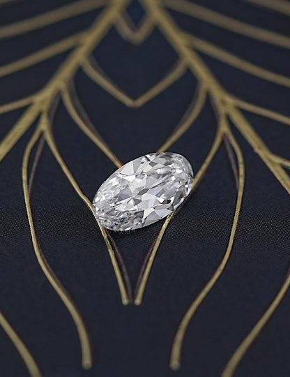 Old Mine Moval Cut Lab Diamond Loose Lab Grown Diamond