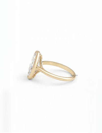 Mid Century Old Mine Moval Cut Engagement Ring Engagement Ring