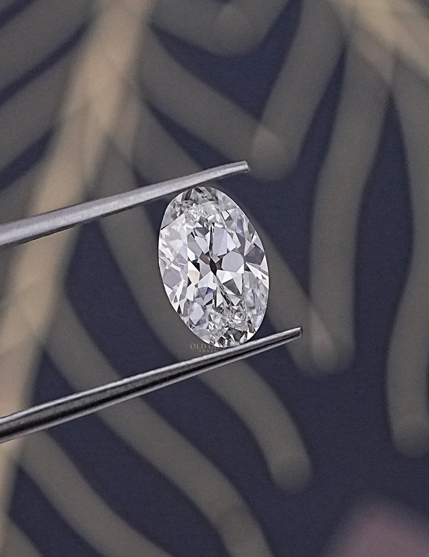 Old Mine Oval Cut Lab Loose Diamond Lab Grown Diamond