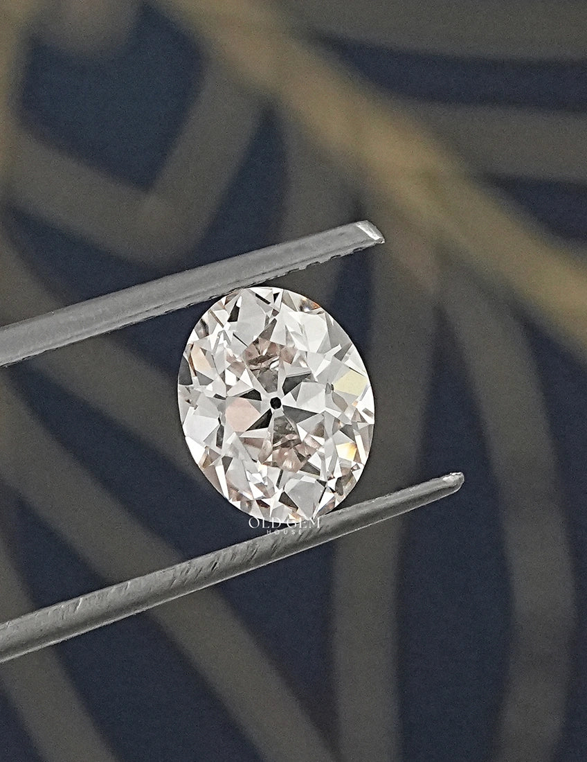Loose Old Mine Oval Lab Diamond-GH/VS
