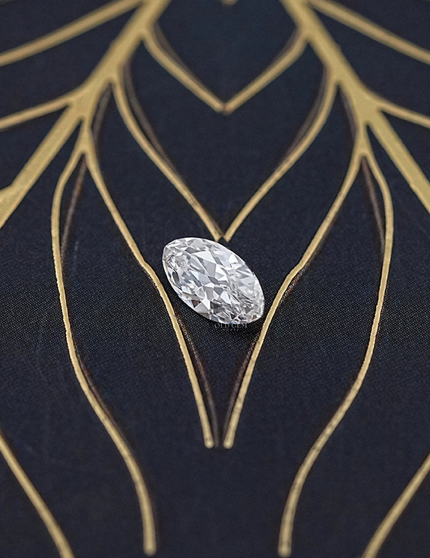 1.00 CT Old Mine Oval Cut Loose Lab Diamond Lab Grown Diamond