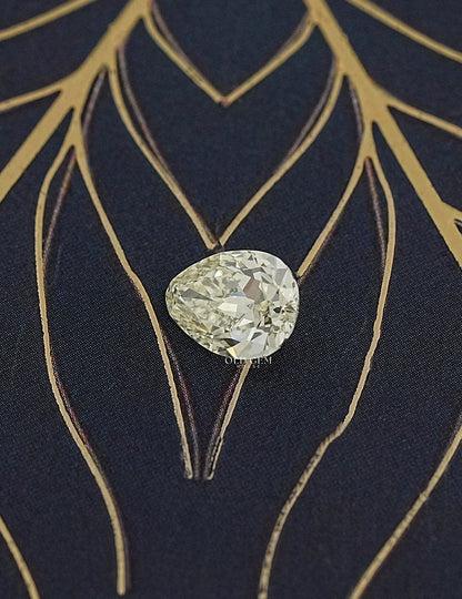 Old Mine Pear Lab Diamond - JK/VS