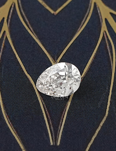 Old Mine Pear Loose Lab Grown Diamond