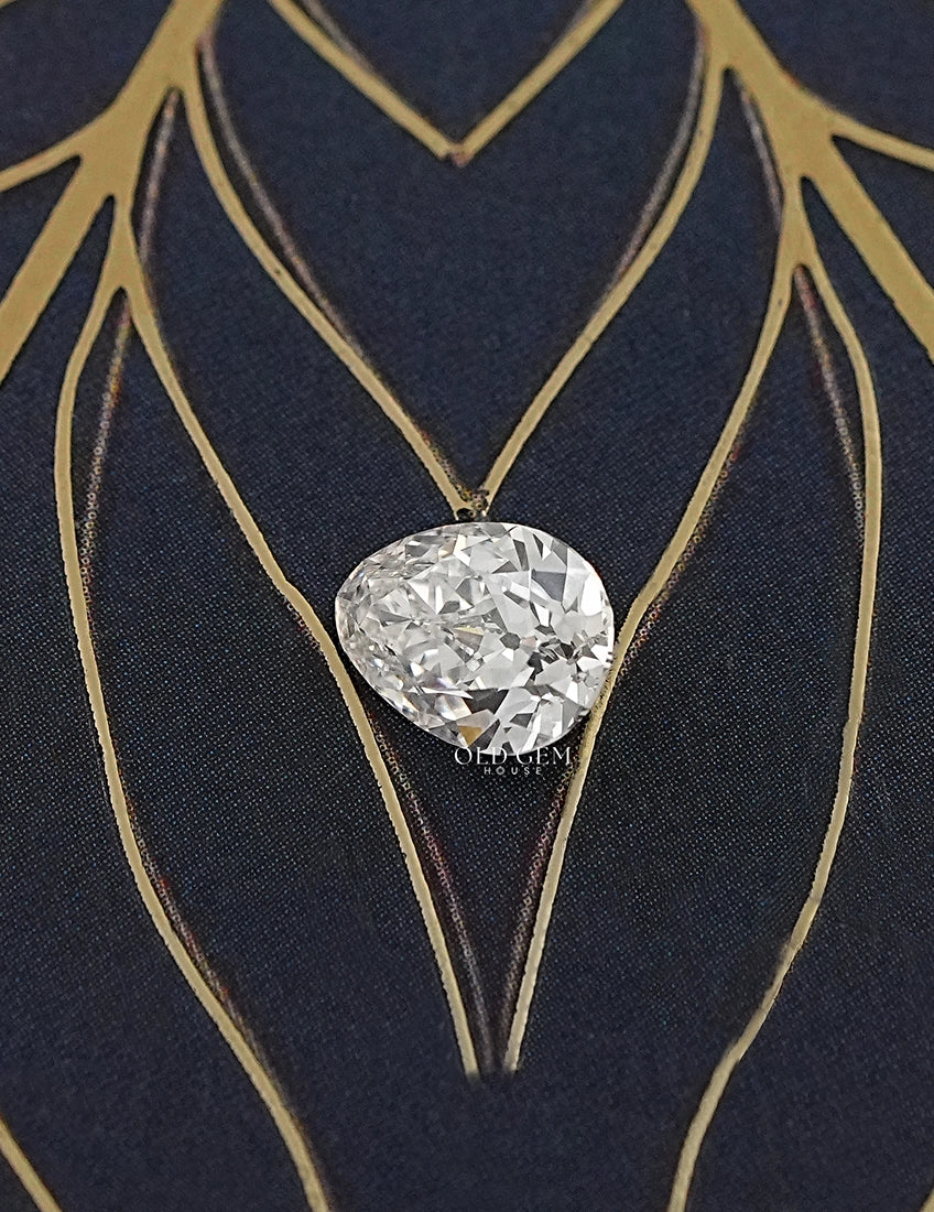 Old Mine Pear Loose Lab Grown Diamond Lab Grown Diamond