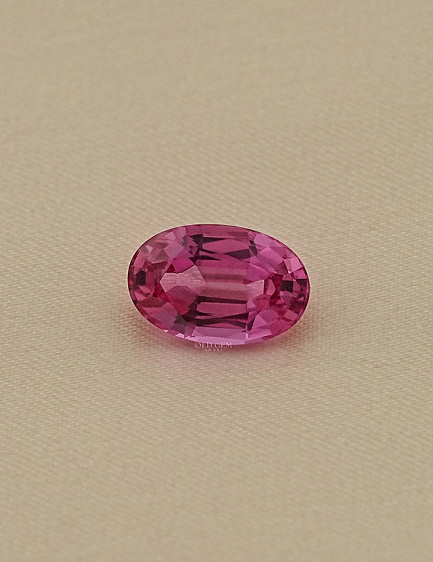 Oval Shape Pink Loose Gemstone Gemstone