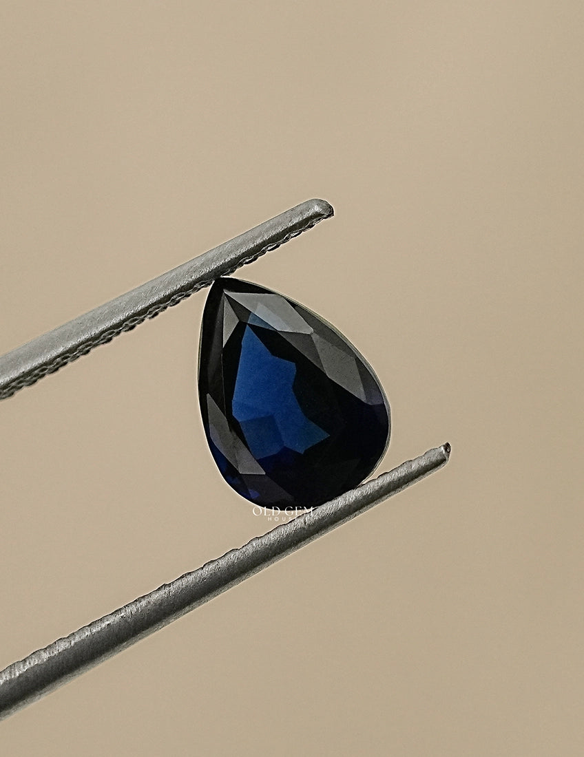 Pear Shape Blue Sapphire Gemstone Gemstone