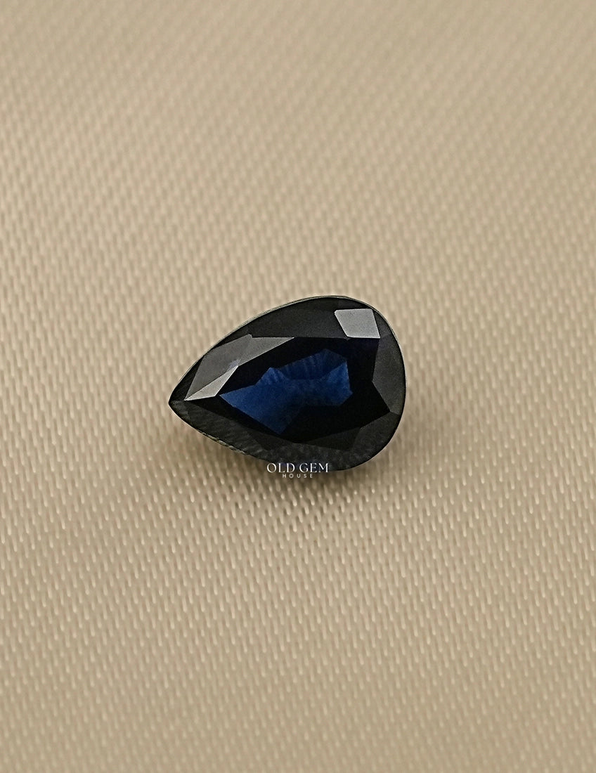 Pear Shape Blue Sapphire Gemstone Gemstone