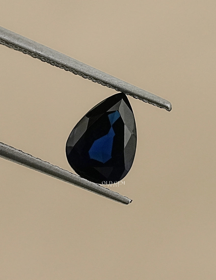 Pear Shape Blue Sapphire Gemstone Gemstone