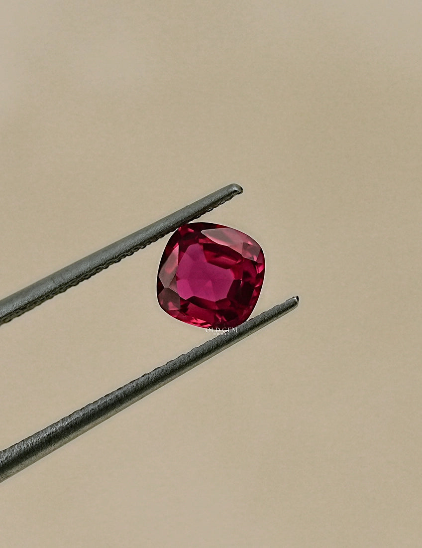 Pink Sapphire Cushion Cut Lab Loose Gemstone Gemstone