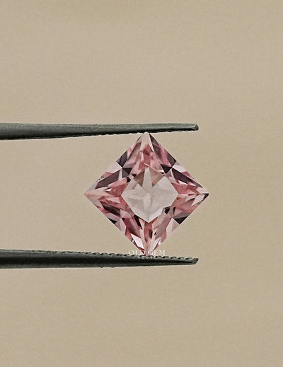 Pink Princess Cut Loose Gemstone