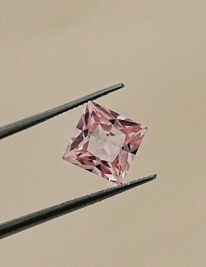 Pink Princess Cut Loose Gemstone Gemstone