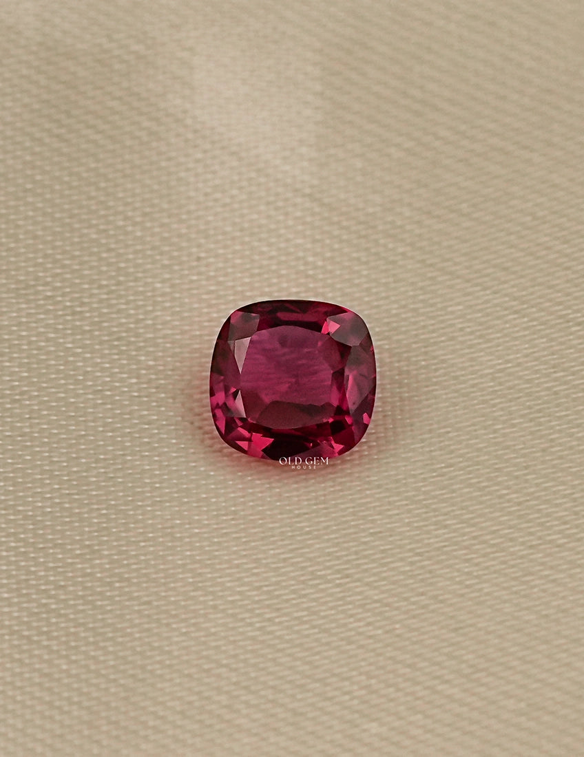 Pink Sapphire Cushion Cut Lab Loose Gemstone Gemstone
