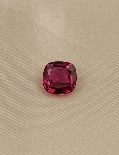 Pink Sapphire Cushion Cut Lab Loose Gemstone Gemstone