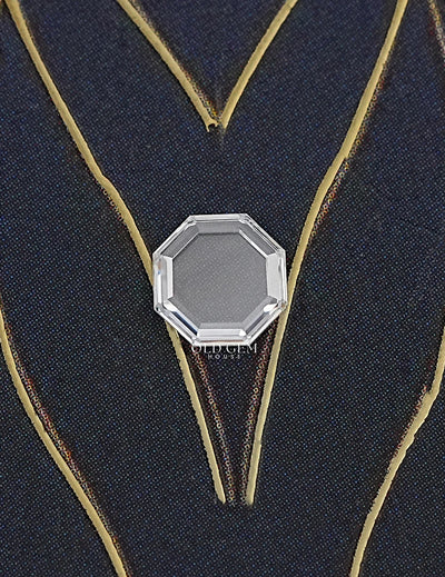 Portrait Octagone Cut Loose Diamond