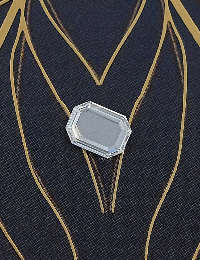 Portrait Emerald Lab Diamond Lab Grown Diamond