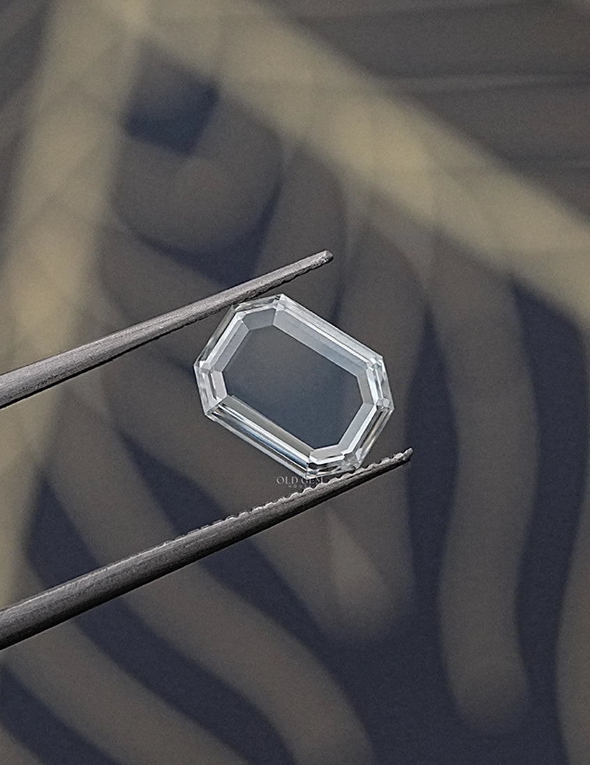 Portrait Emerald Lab Diamond Lab Grown Diamond