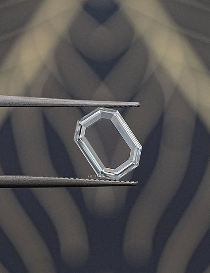 Portrait Emerald Lab Diamond Lab Grown Diamond