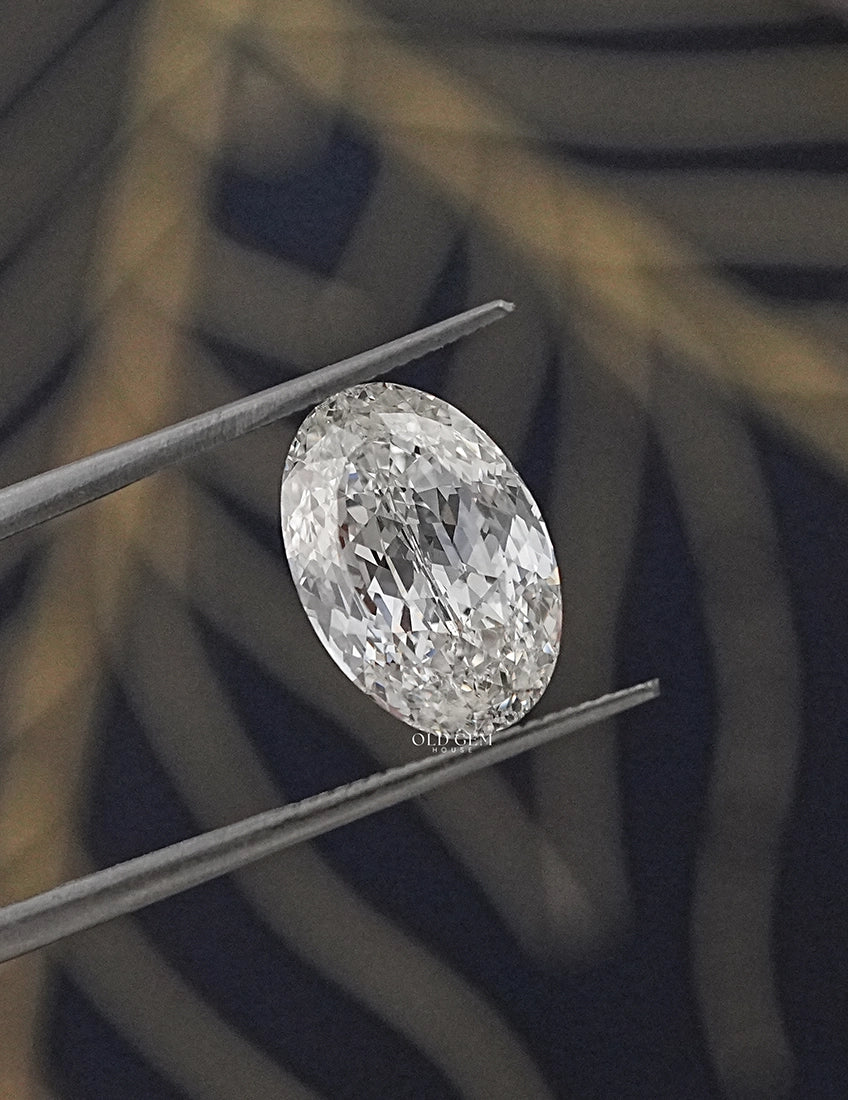 Portuguese Oval Cut Lab Grown Diamond