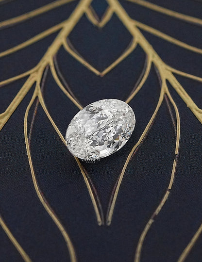 Portuguese Oval Cut Lab Grown Diamond