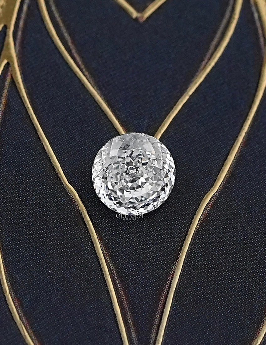 Portuguese Cut Round Loose Diamond Lab Grown Diamond