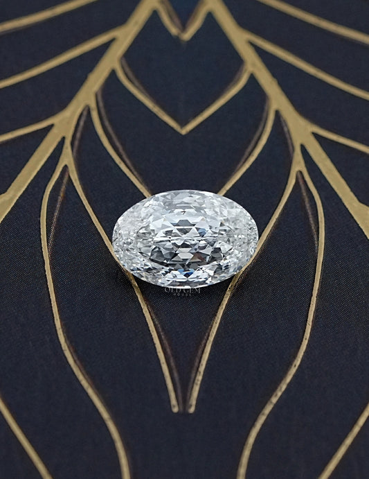 Certified Portuguese Oval Lab Grown Diamond Lab Grown Diamond