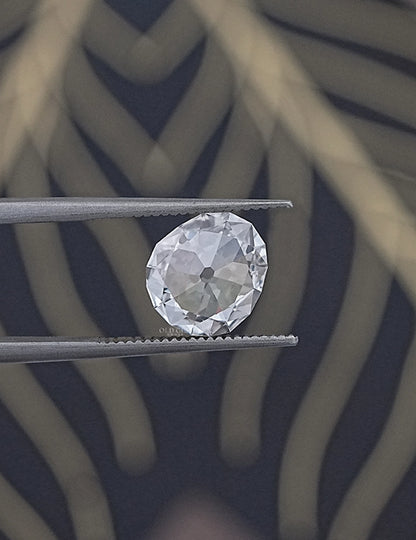 Old Mine Oval Rose Cut Lab Grown Diamond Lab Grown Diamond