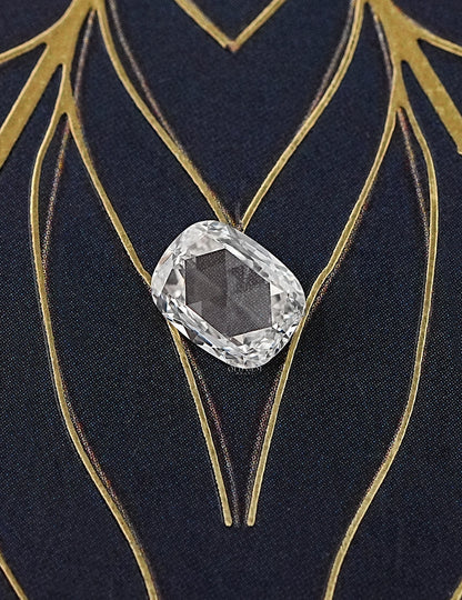 Rose Cut Cushion Lab Diamond Lab Grown Diamond